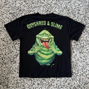 EHP Labs x Ghostbusters Slimer Graphic Tee Shirt Black Short Sleeve Men’s Medium